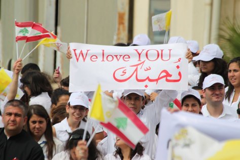 Pope Benedict XVI visit to Lebanon Day3